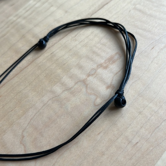 SYCLA Gold and Orange Bennett Pendant Necklace - Picture 7 of 8